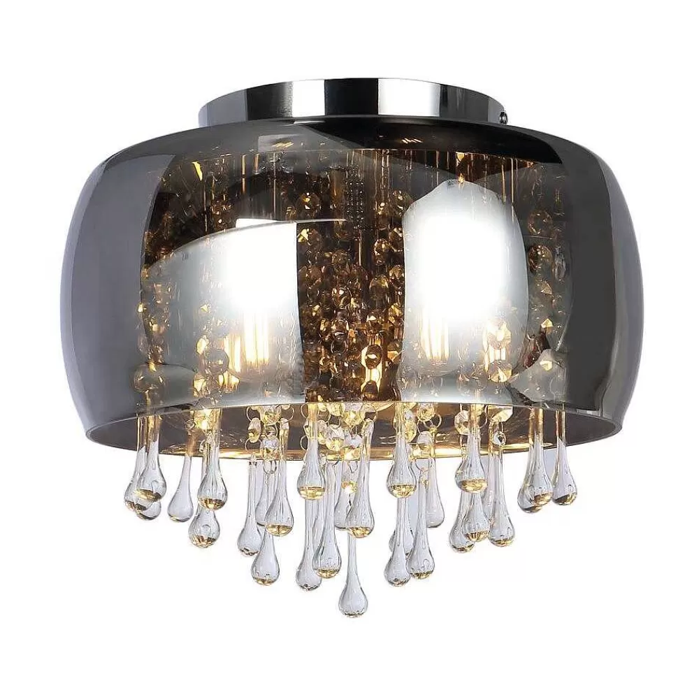 Luminaires Globo Lighting Plafonnier Globo Kalla Chrome, 5 Lumieres