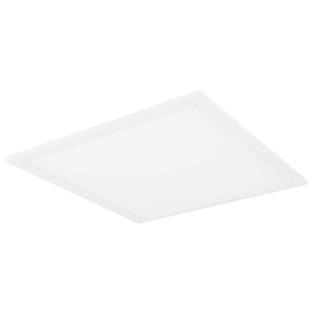 Luminaires Globo Lighting Plafonnier Globo Rosi Led Blanc, 1 Lumiere, Telecommandes, Changeur De Couleurs