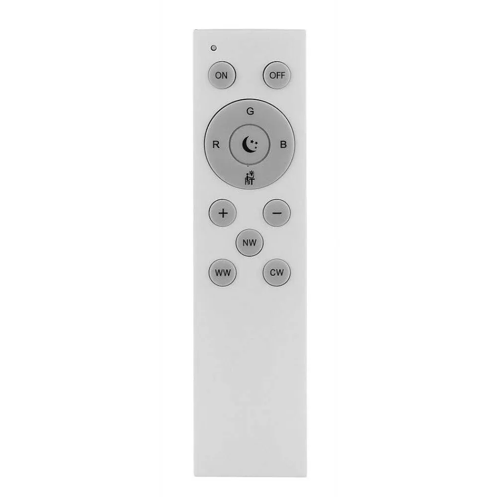 Luminaires Globo Lighting Plafonnier Globo Xaver Led Noir, Blanc, 2 Lumieres, Telecommandes, Changeur De Couleurs