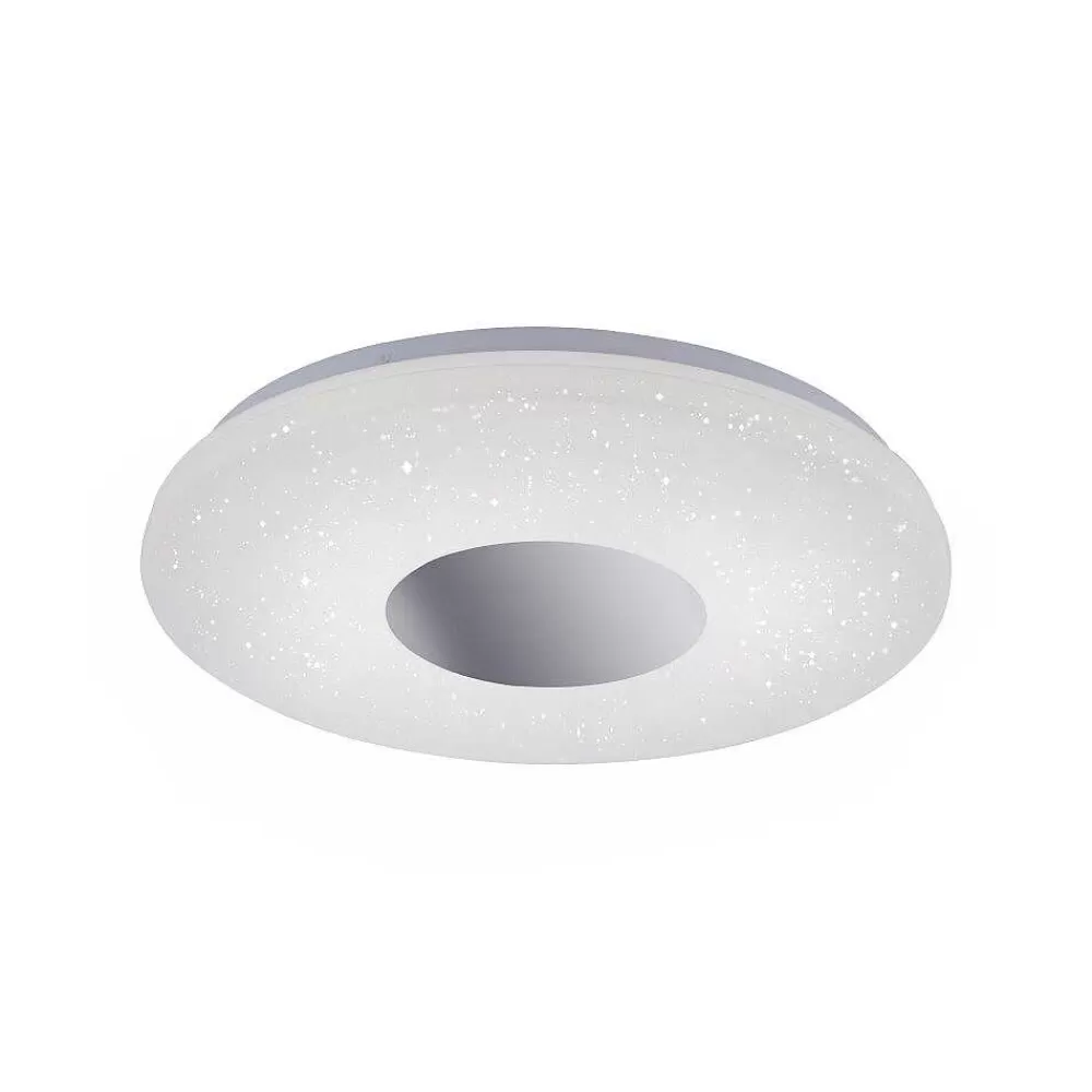 Luminaires Leuchten Direkt Plafonnier Leuchten Direkt Lavinia Led Chrome, 1 Lumiere