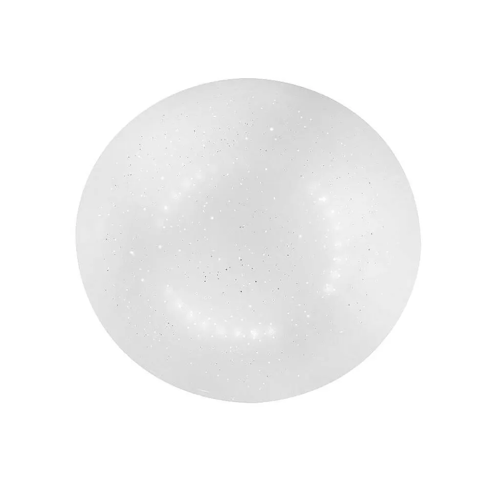 Luminaires Leuchten Direkt Plafonnier Leuchten Direkt Skyler Led Blanc, 1 Lumiere, Detecteur De Mouvement