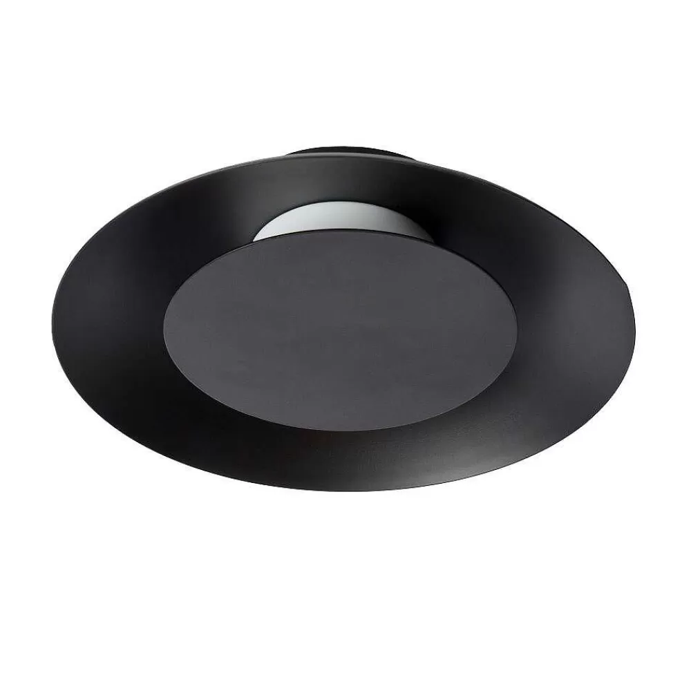 Luminaires Lucide Plafonnier Lucide Foskal Led Noir