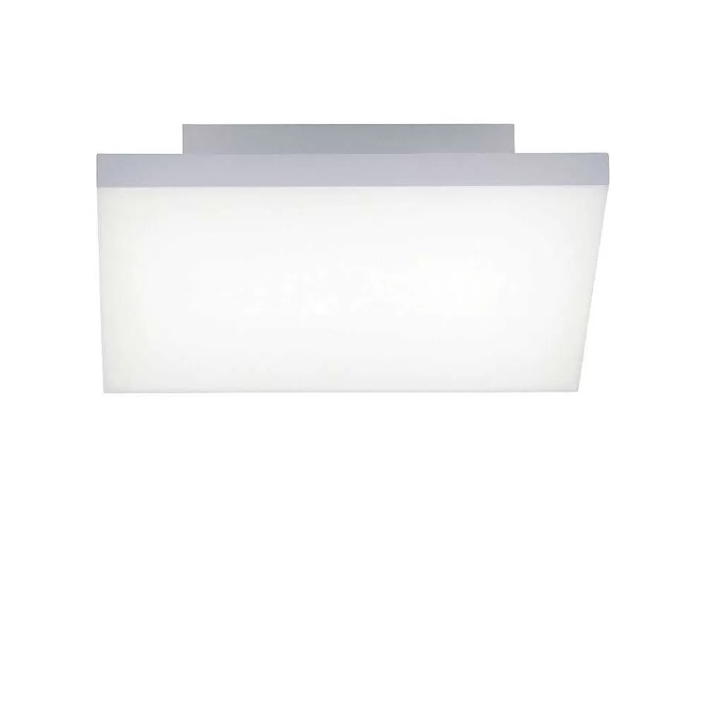Paul Neuhaus Q-Serie Plafonnier Paul Neuhaus Q-Flag Led Blanc, 1 Lumiere, Telecommandes, Changeur De Couleurs