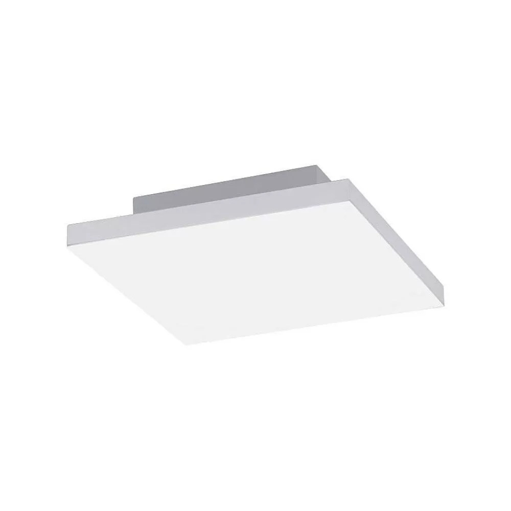 Paul Neuhaus Q-Serie Plafonnier Paul Neuhaus Q-Flag Led Blanc, 1 Lumiere, Telecommandes, Changeur De Couleurs