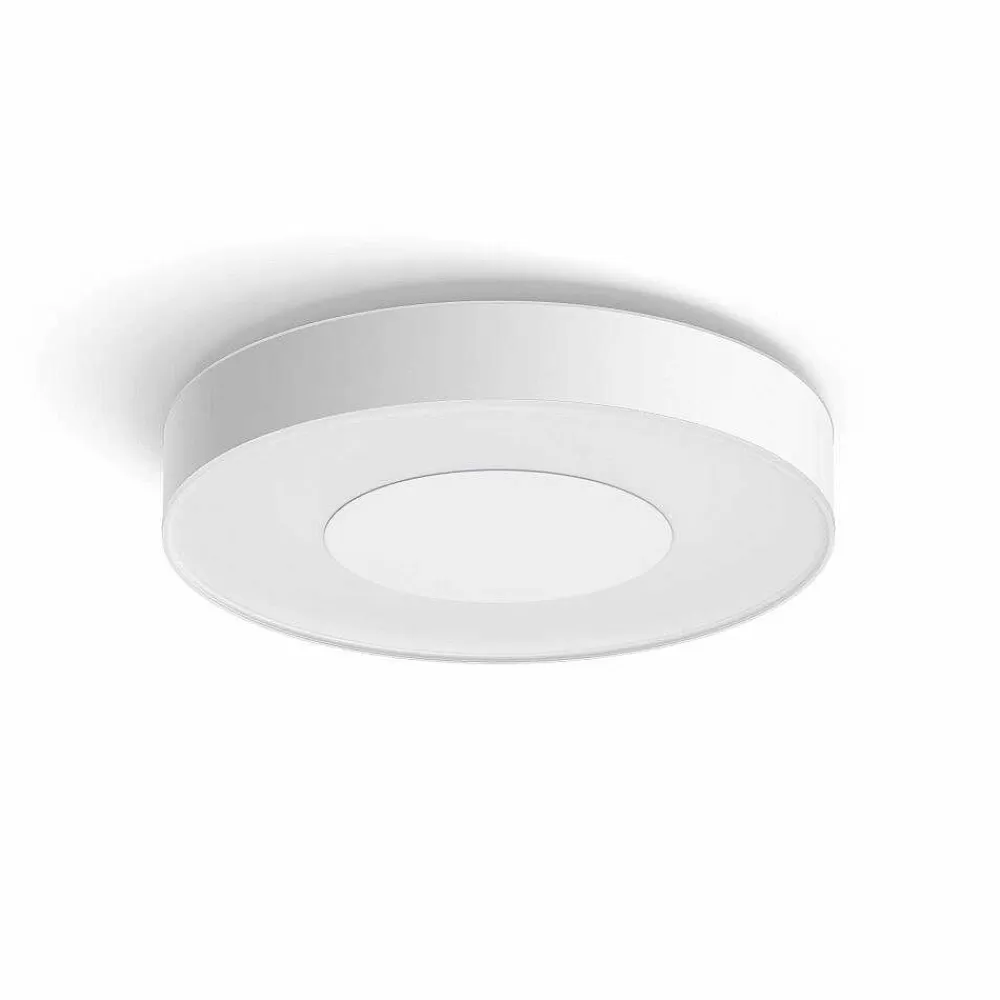 Luminaires Philips Plafonnier Philips Hue Infuse Led Blanc, 1 Lumiere, Changeur De Couleurs
