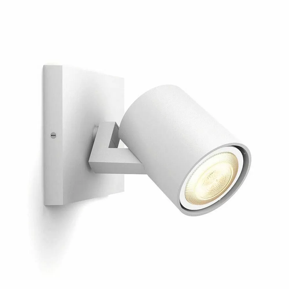 Luminaires Philips Plafonnier Philips Hue Runner Led Blanc, 1 Lumiere, Telecommandes