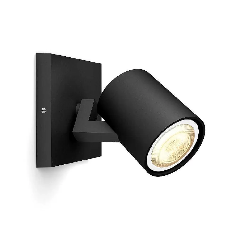 Luminaires Philips Plafonnier Philips Hue Runner Led Noir, 1 Lumiere