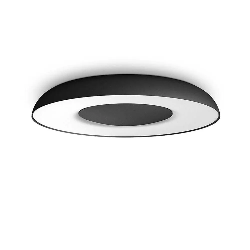 Luminaires Philips Plafonnier Philips Hue Still Led Noir, 1 Lumiere, Telecommandes