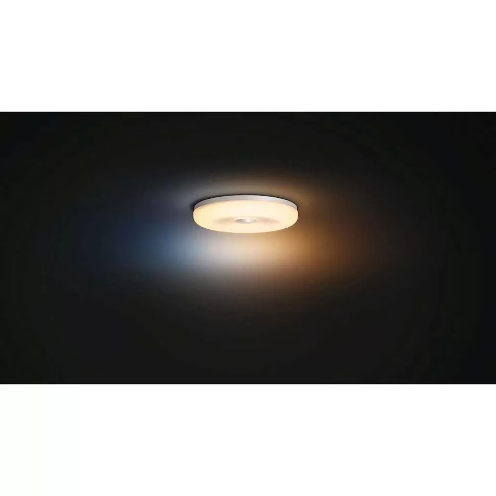 Luminaires Philips Plafonnier Philips Hue Struana Led Blanc, 1 Lumiere, Telecommandes