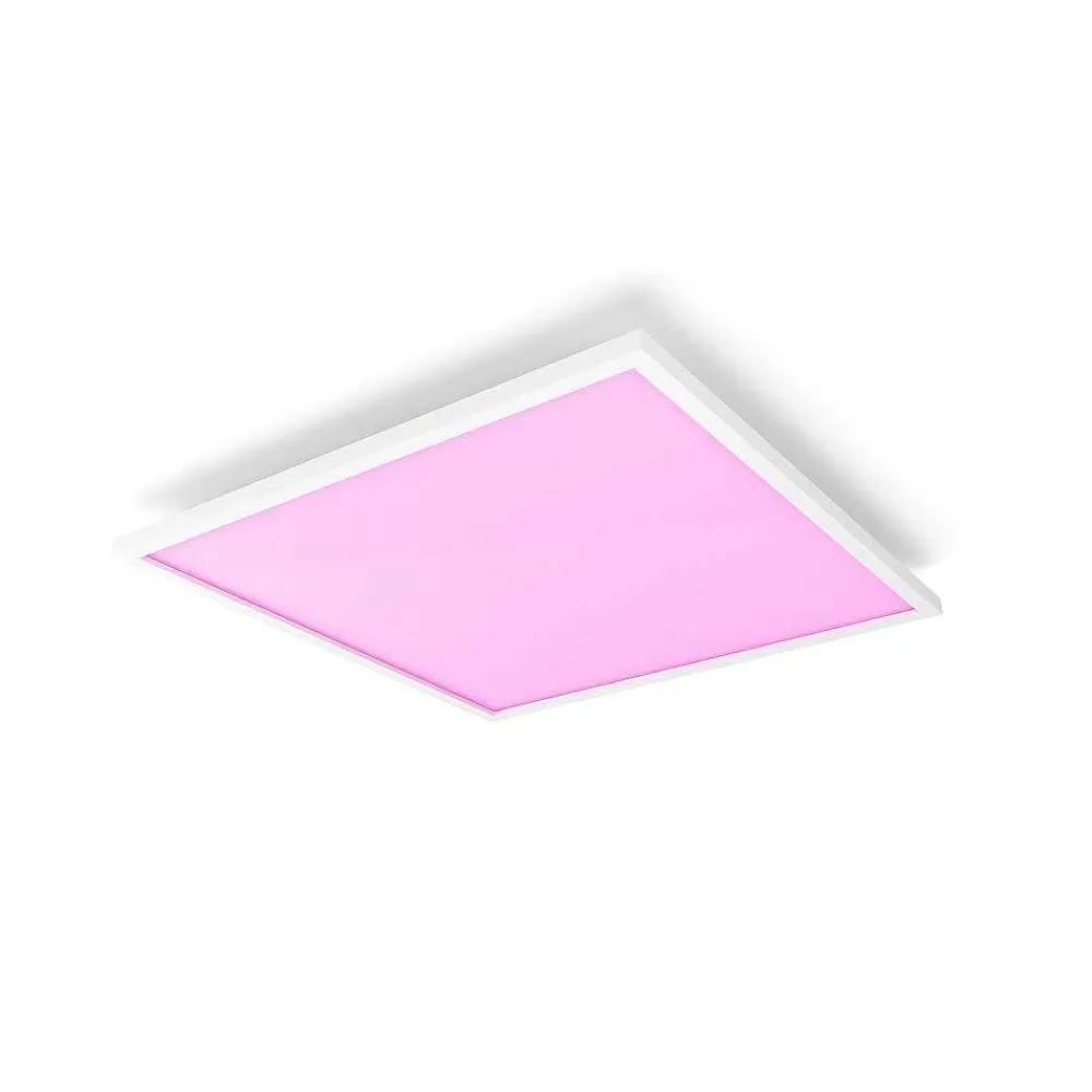 Luminaires Philips Plafonnier Philips Hue Surimu Led Blanc, 1 Lumiere, Changeur De Couleurs