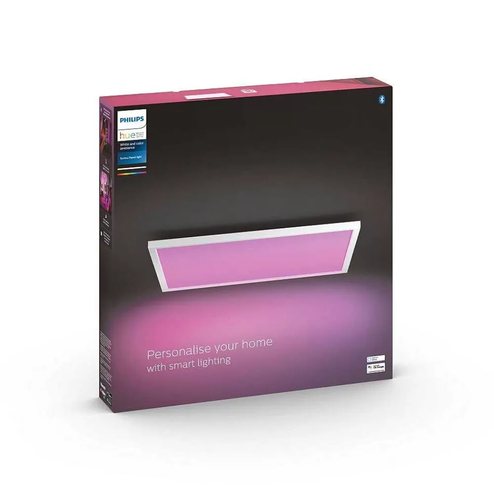 Luminaires Philips Plafonnier Philips Hue Surimu Led Blanc, 1 Lumiere, Changeur De Couleurs