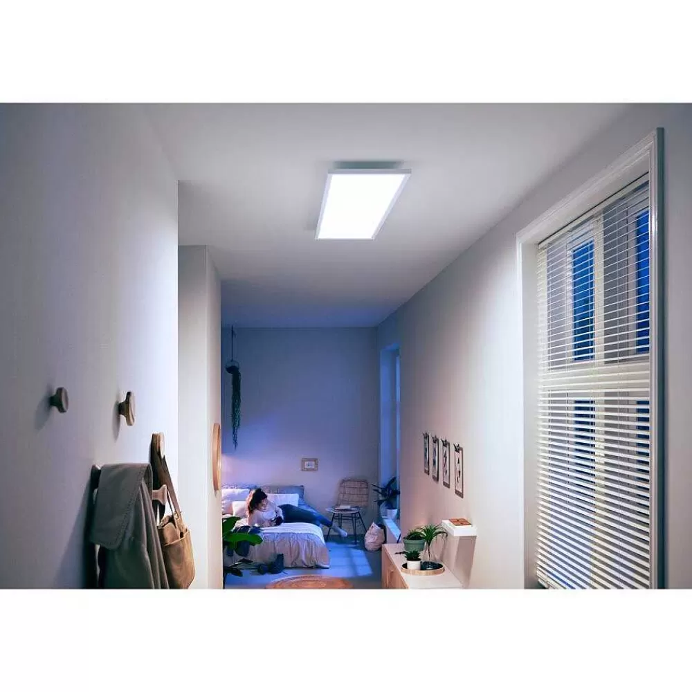 Luminaires Philips Plafonnier Philips Hue White Ambiance Aurelle Led Blanc, 1 Lumiere