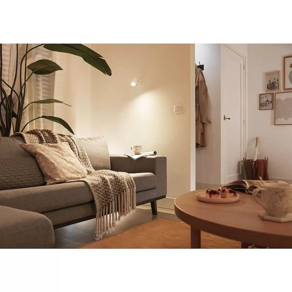 Luminaires Philips Plafonnier Philips Wiz Imageo Led Blanc, 1 Lumiere, Changeur De Couleurs