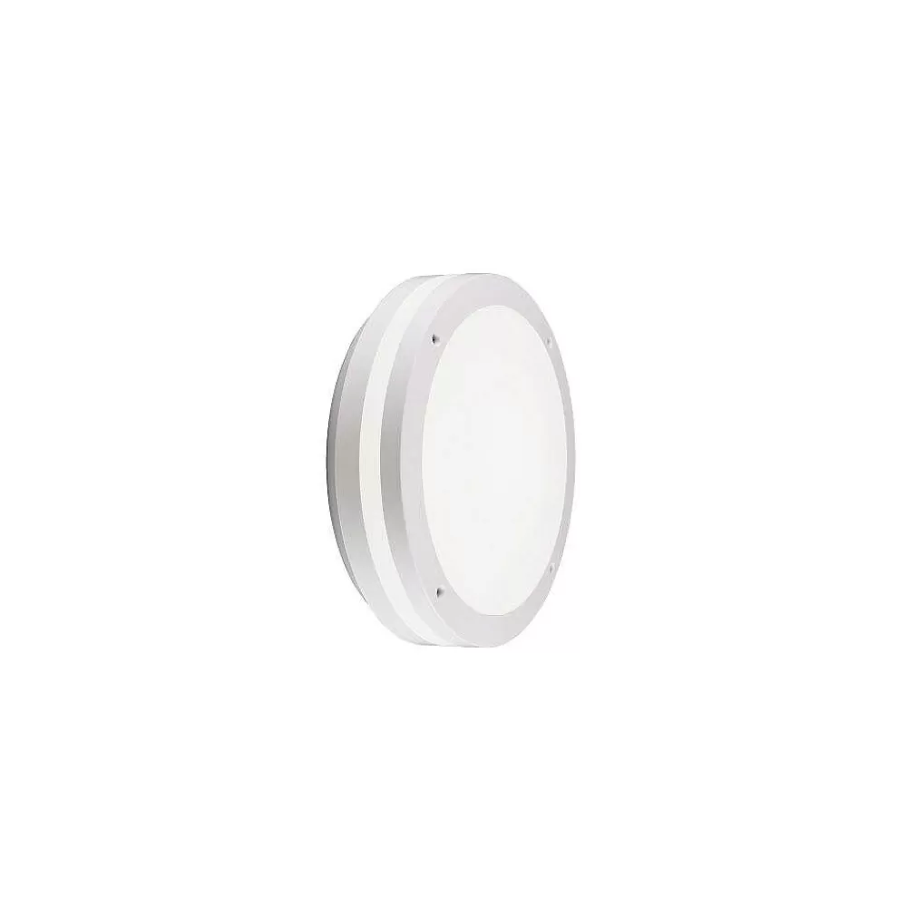 Luminaires Trio Plafonnier Trio Piave Led Blanc, 1 Lumiere, Detecteur De Mouvement