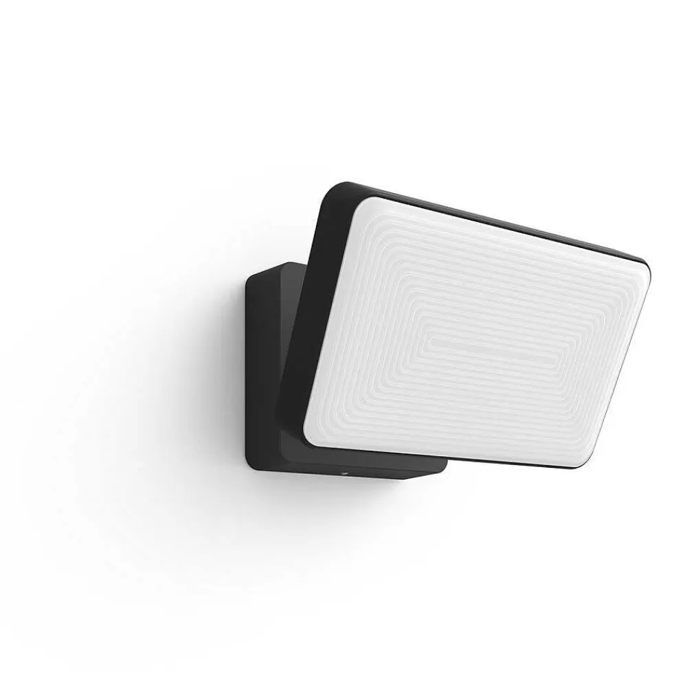 Luminaires Philips Projecteur Philips Hue Ambiance White & Color Discover Led Noir, 1 Lumiere, Changeur De Couleurs