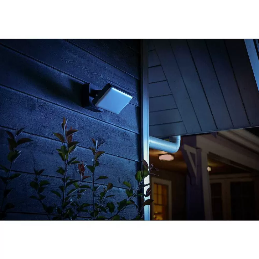 Luminaires Philips Projecteur Philips Hue Ambiance White & Color Discover Led Noir, 1 Lumiere, Changeur De Couleurs