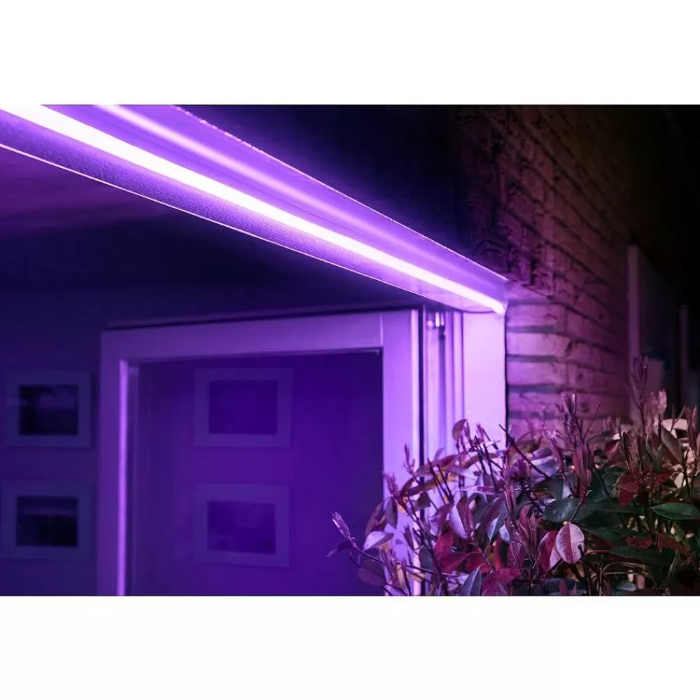 Luminaires Philips Ruban Lumineux Exterieur Philips Hue Ambiance White & Color Led Blanc, 1 Lumiere