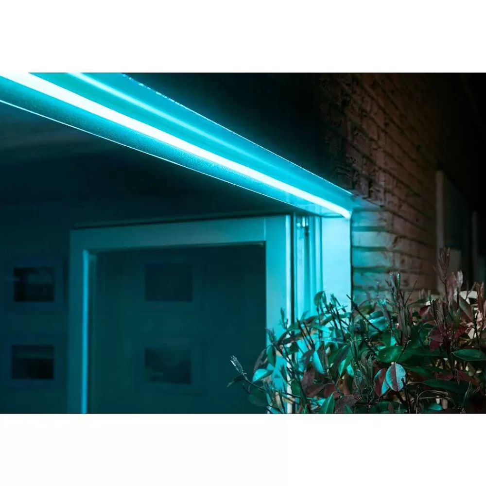 Luminaires Philips Ruban Lumineux Exterieur Philips Hue Ambiance White & Color Led Blanc, 1 Lumiere