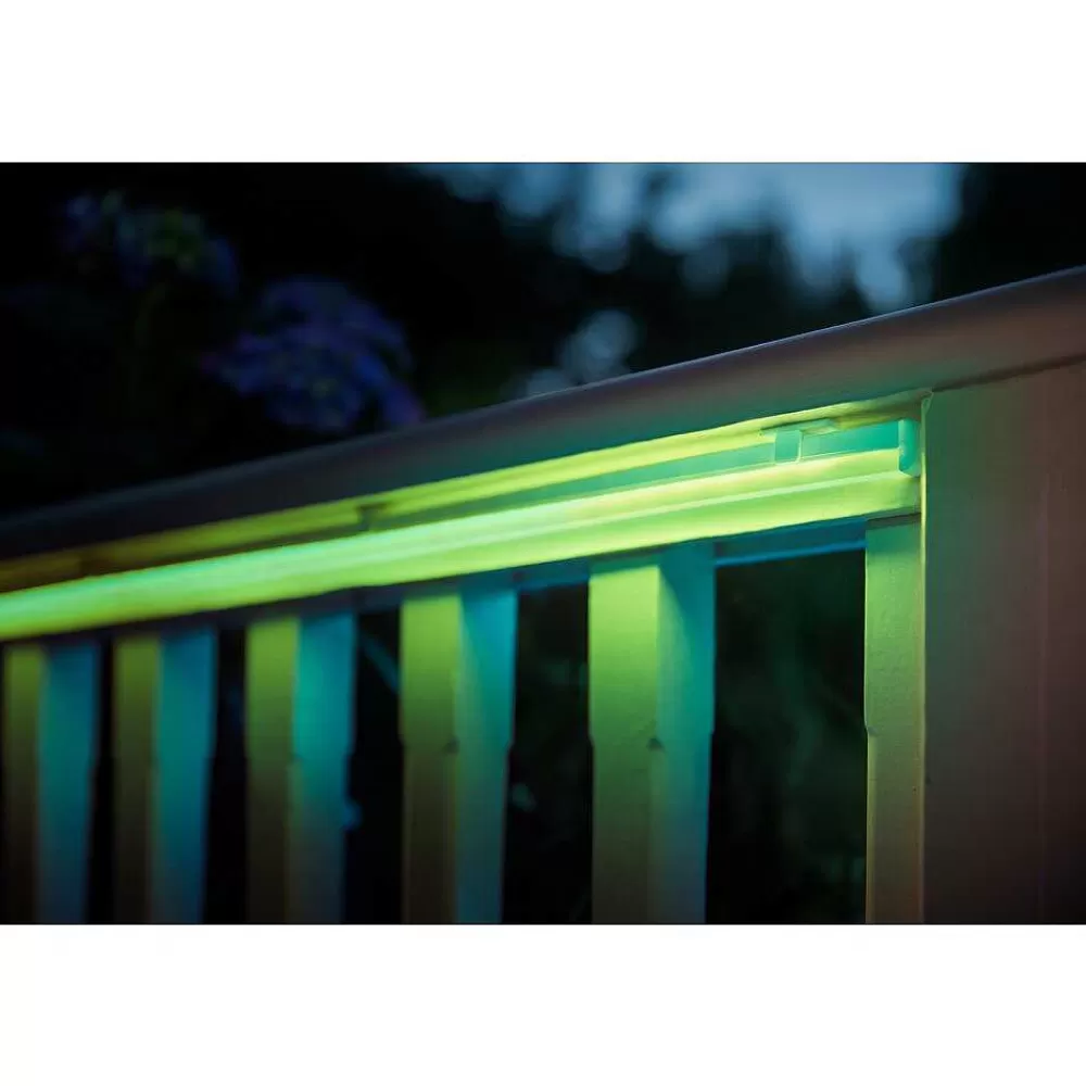 Luminaires Philips Ruban Lumineux Exterieur Philips Hue Ambiance White & Color Led Blanc, 1 Lumiere