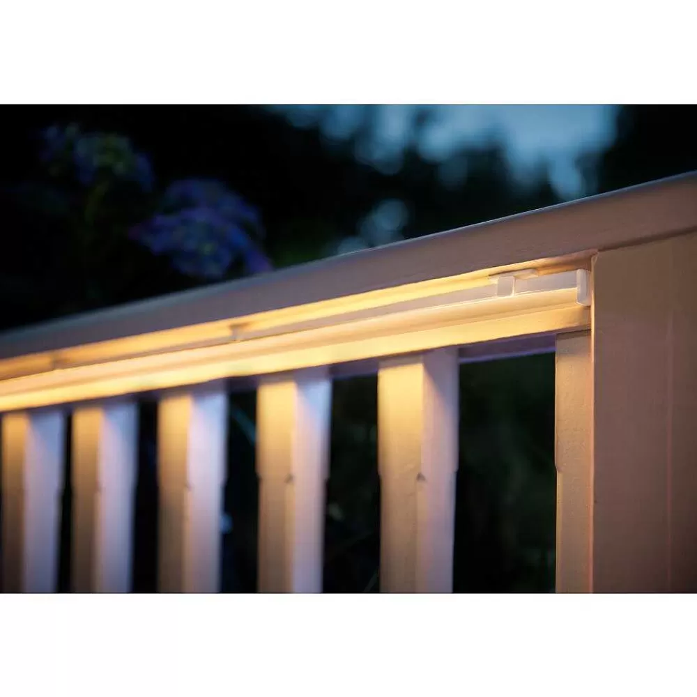 Luminaires Philips Ruban Lumineux Exterieur Philips Hue Ambiance White & Color Led Blanc, 1 Lumiere