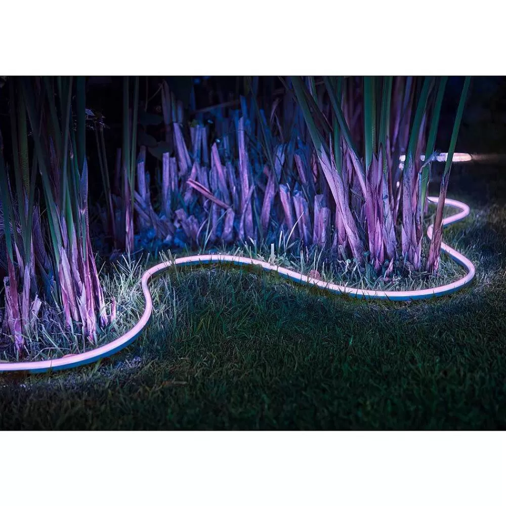 Luminaires Philips Ruban Lumineux Exterieur Philips Hue Ambiance White & Color Led Blanc, 1 Lumiere