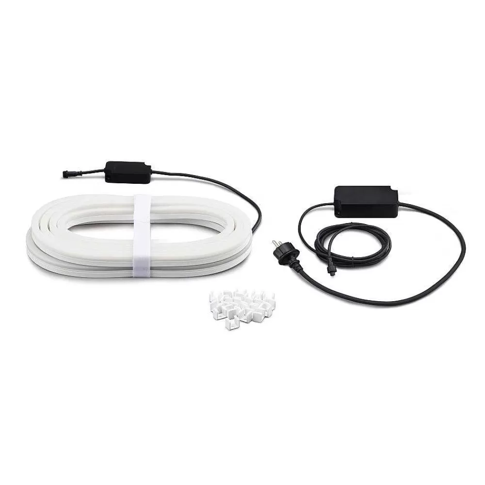 Luminaires Philips Ruban Lumineux Exterieur Philips Hue Ambiance White & Color Led Blanc, 1 Lumiere