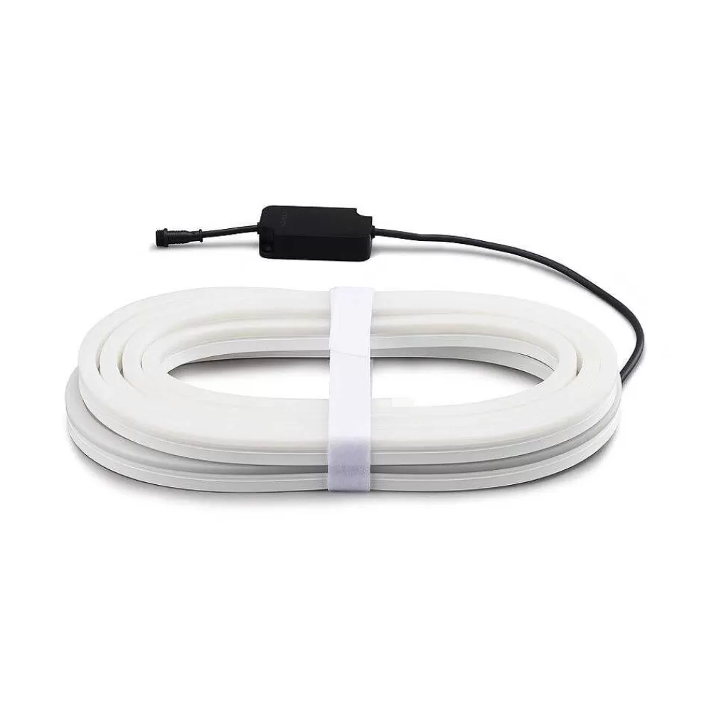 Luminaires Philips Ruban Lumineux Exterieur Philips Hue Ambiance White & Color Led Blanc, 1 Lumiere