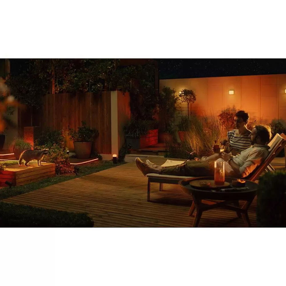 Luminaires Philips Ruban Lumineux Exterieur Philips Hue Ambiance White & Color Led Blanc, 1 Lumiere