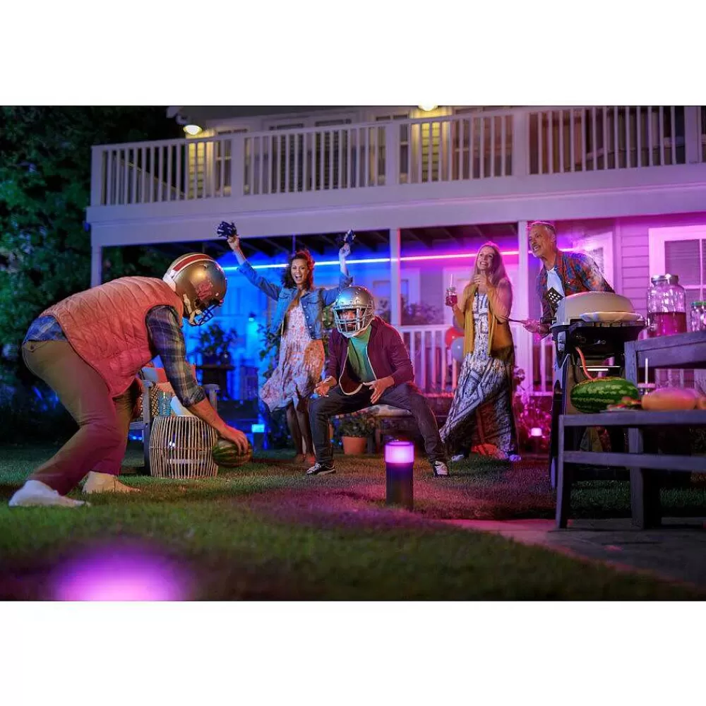 Luminaires Philips Ruban Lumineux Exterieur Philips Hue Ambiance White & Color Led Blanc, 1 Lumiere