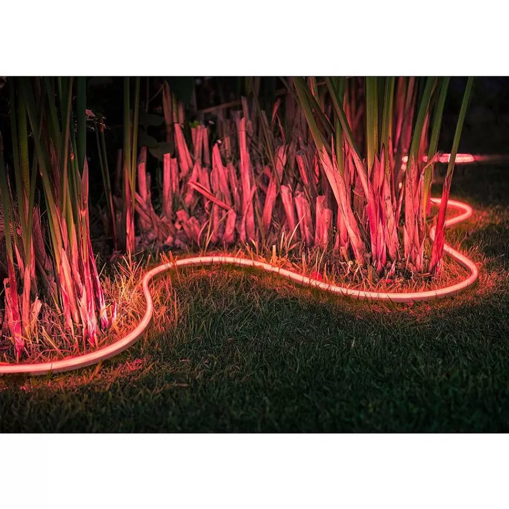 Luminaires Philips Ruban Lumineux Exterieur Philips Hue Ambiance White & Color Led Blanc, 1 Lumiere