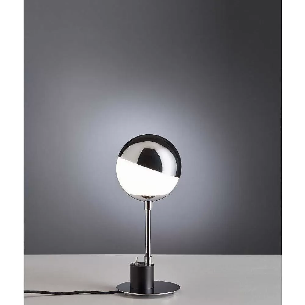 Luminaires Tecnolumen Sf 28 Tecnolumen Lampe A Poser Chrome, Noir, 1 Lumiere
