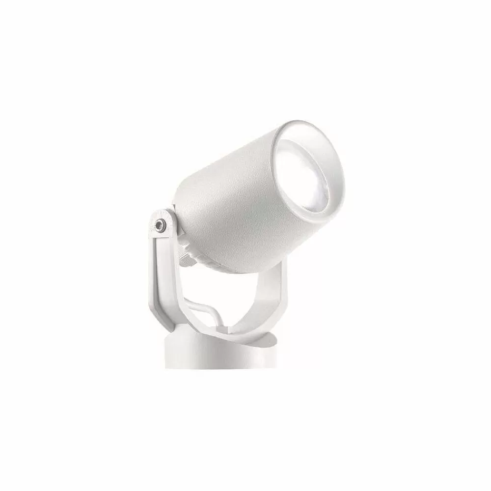 Luminaires Ideallux Spot De Jardin Ideal Lux Minitommy Blanc, 1 Lumiere