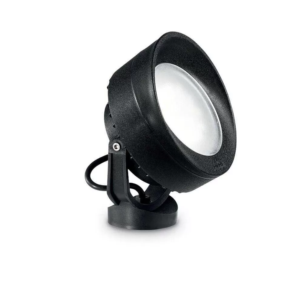 Luminaires Ideallux Spot De Jardin Ideal Lux Tommy Noir, 1 Lumiere