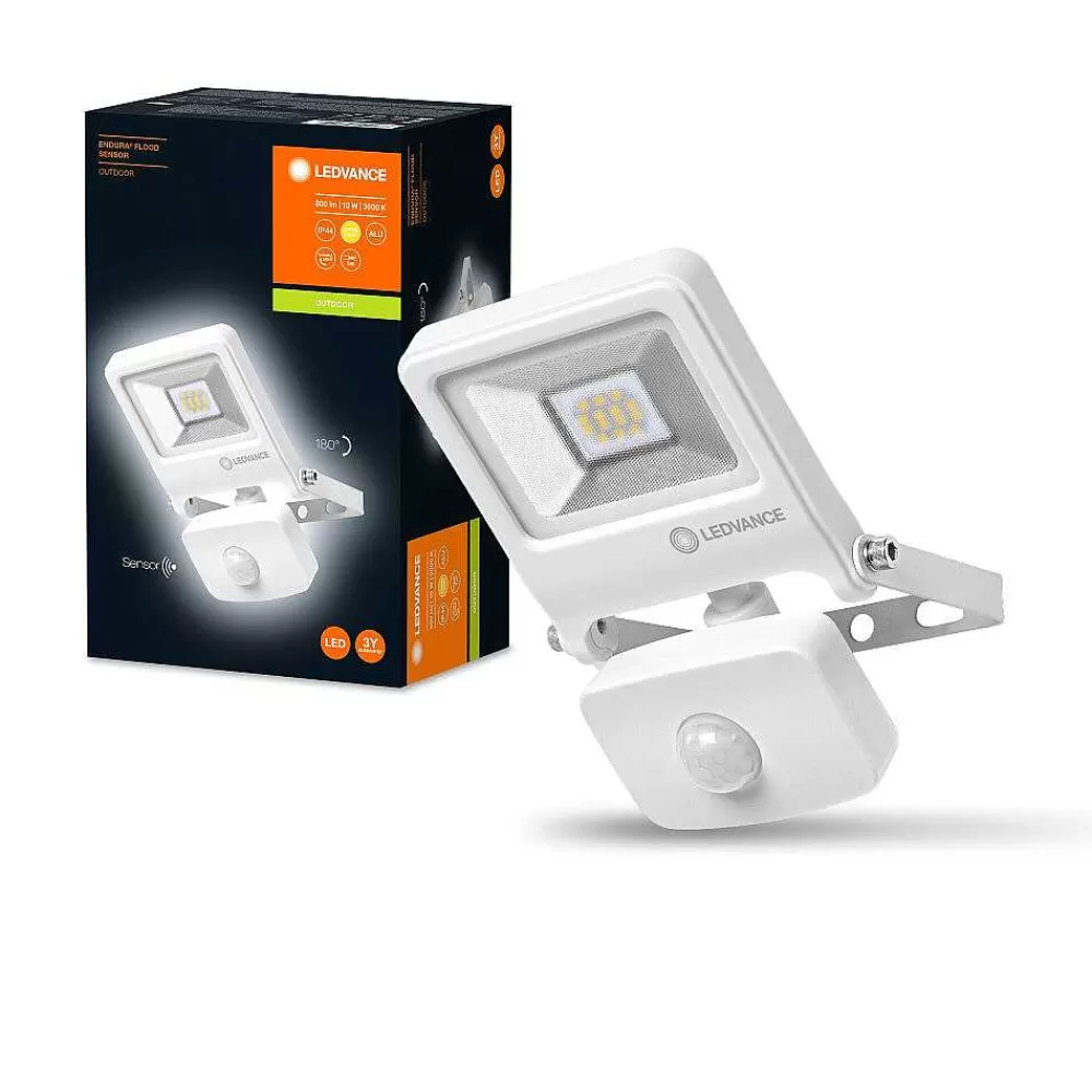 Luminaires Ledvance Spot De Jardin Ledvance Endura® Blanc, 1 Lumiere, Detecteur De Mouvement