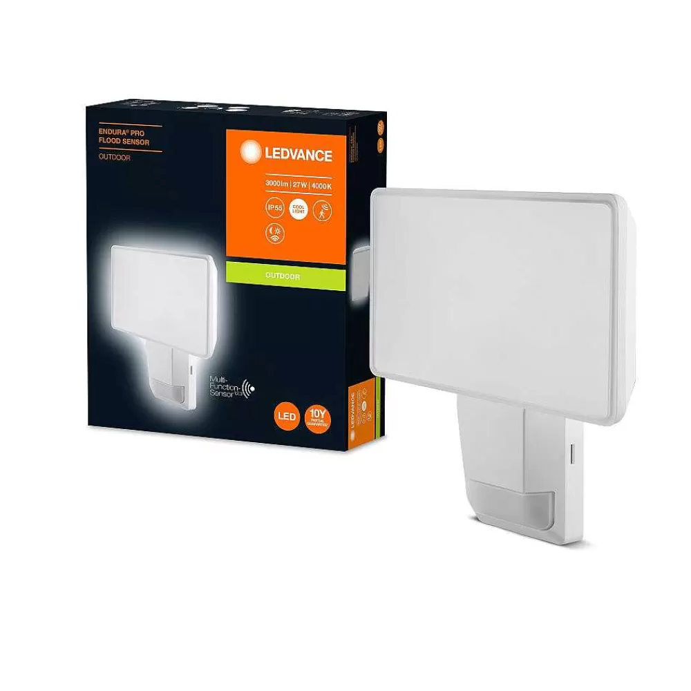 Luminaires Ledvance Spot De Jardin Ledvance Endura® Blanc, 1 Lumiere, Detecteur De Mouvement