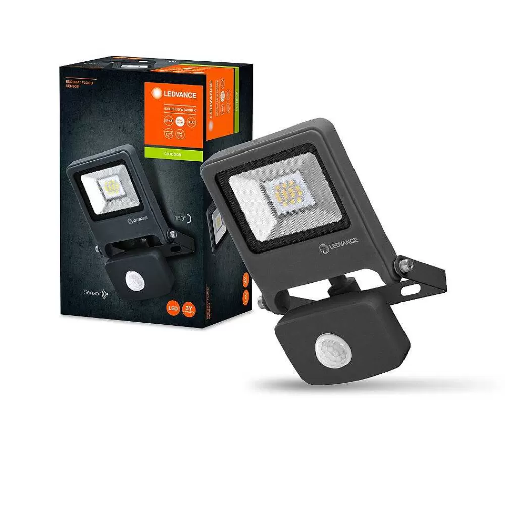 Luminaires Ledvance Spot De Jardin Ledvance Endura® Gris, 1 Lumiere, Detecteur De Mouvement