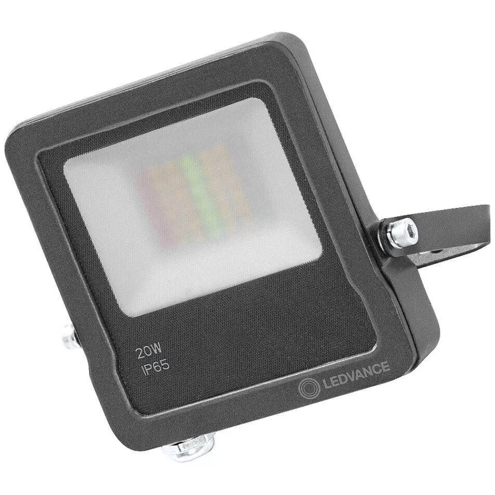 Luminaires Ledvance Spot De Jardin Ledvance Smart+ Anthracite, 1 Lumiere, Telecommandes, Changeur De Couleurs