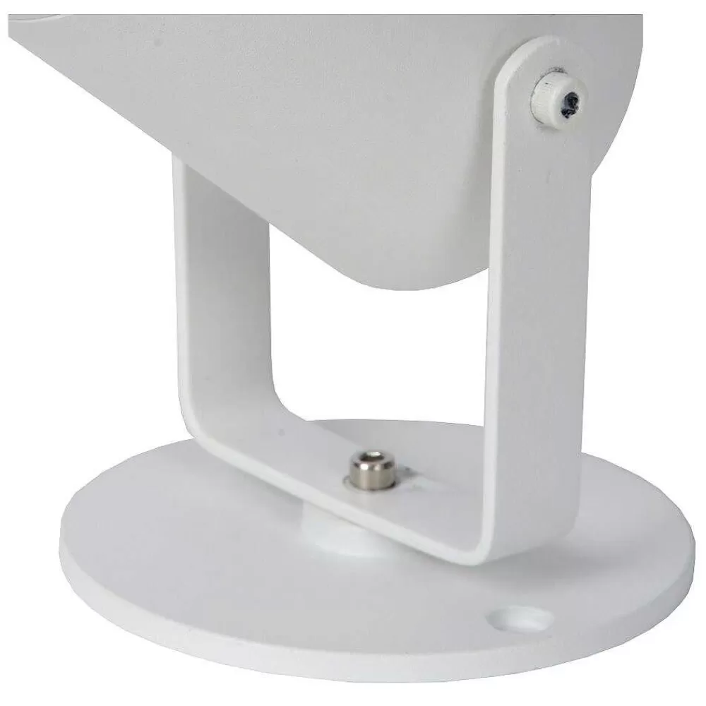 Luminaires Lucide Spot De Jardin Lucide Taylor Blanc, 1 Lumiere, Detecteur De Mouvement