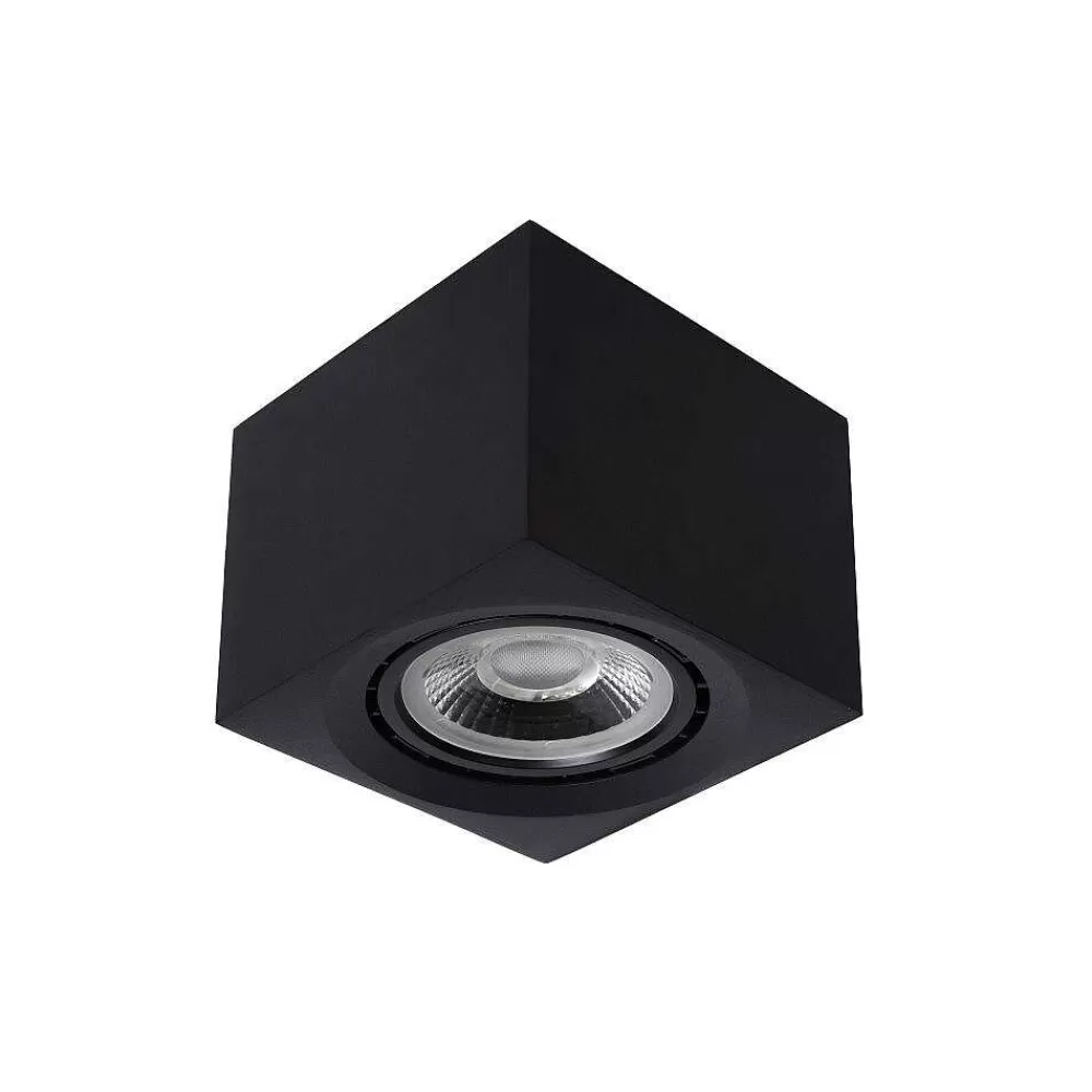 Luminaires Lucide Spot De Plafond Lucide Fedler Noir, 1 Lumiere