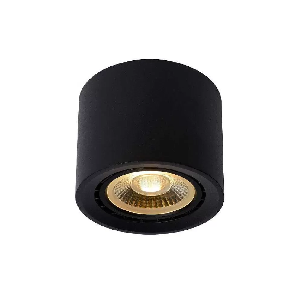 Luminaires Lucide Spot De Plafond Lucide Fedler Noir, 1 Lumiere