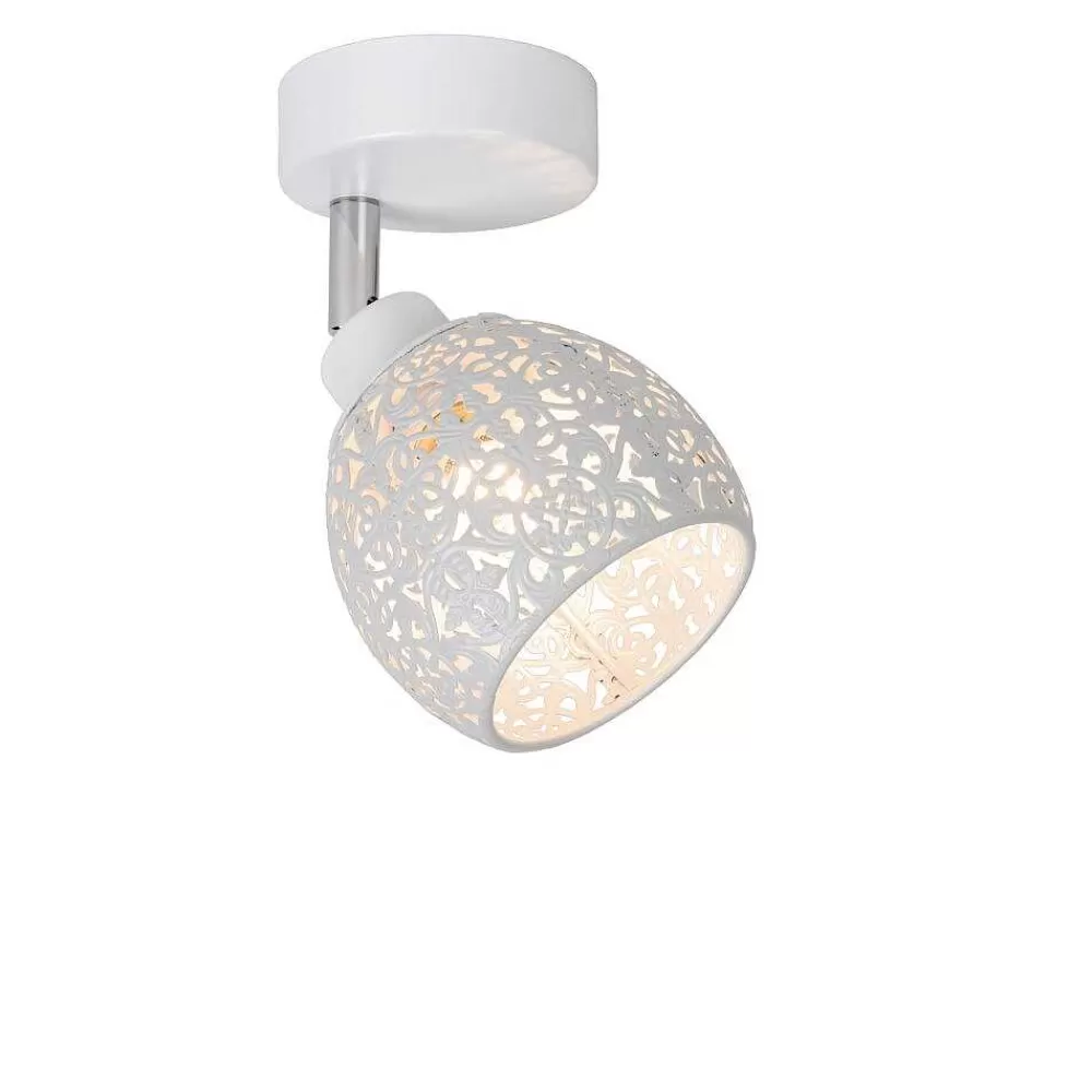 Luminaires Lucide Spot De Plafond Lucide Tahar Blanc, 1 Lumiere