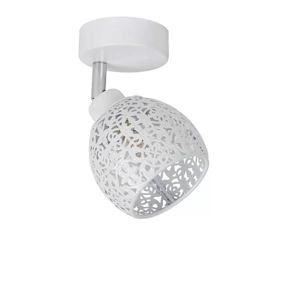 Luminaires Lucide Spot De Plafond Lucide Tahar Blanc, 1 Lumiere