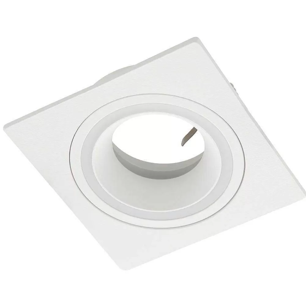 Luminaires Eglo Spot Encastrable Eglo Carosso Blanc, 1 Lumiere