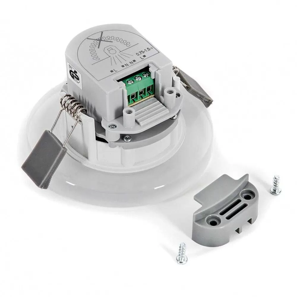 Idual Spot Encastrable Argon Led Blanc, 1 Lumiere, Changeur De Couleurs