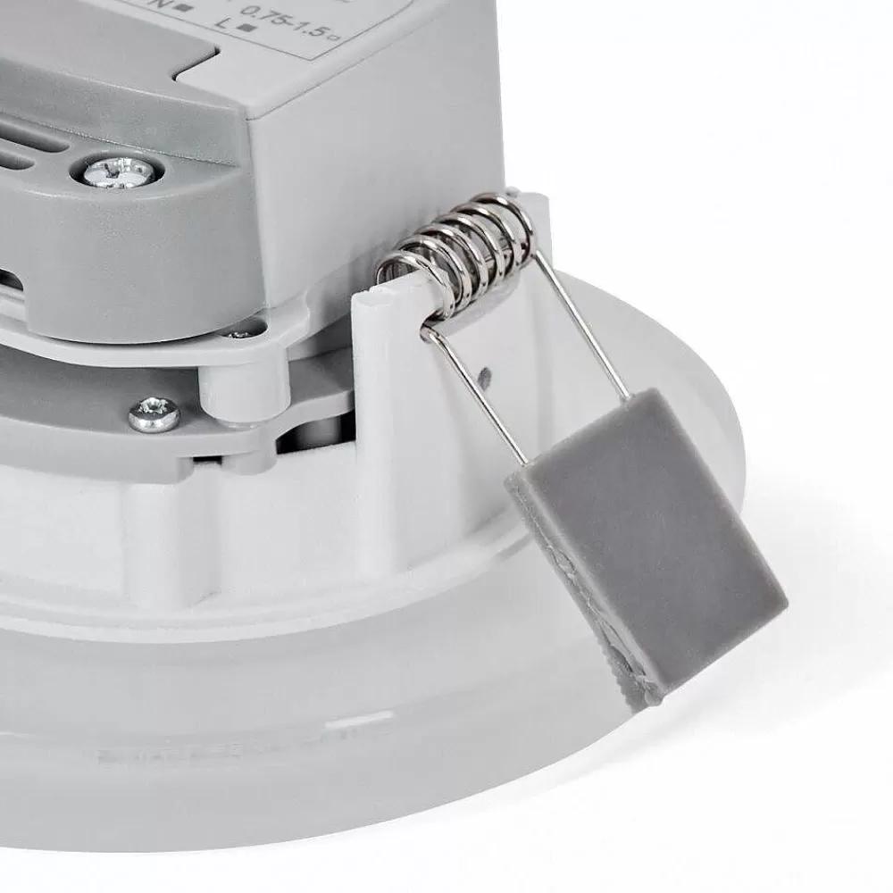 Idual Spot Encastrable Argon Led Blanc, 1 Lumiere, Changeur De Couleurs