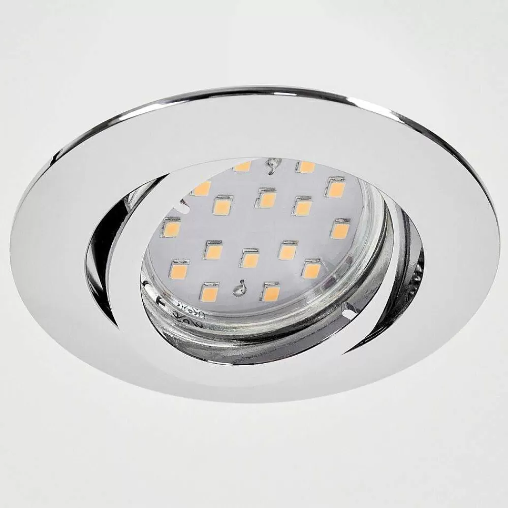 hofstein Spot Encastrable Kerrouan Led Chrome, 1 Lumiere