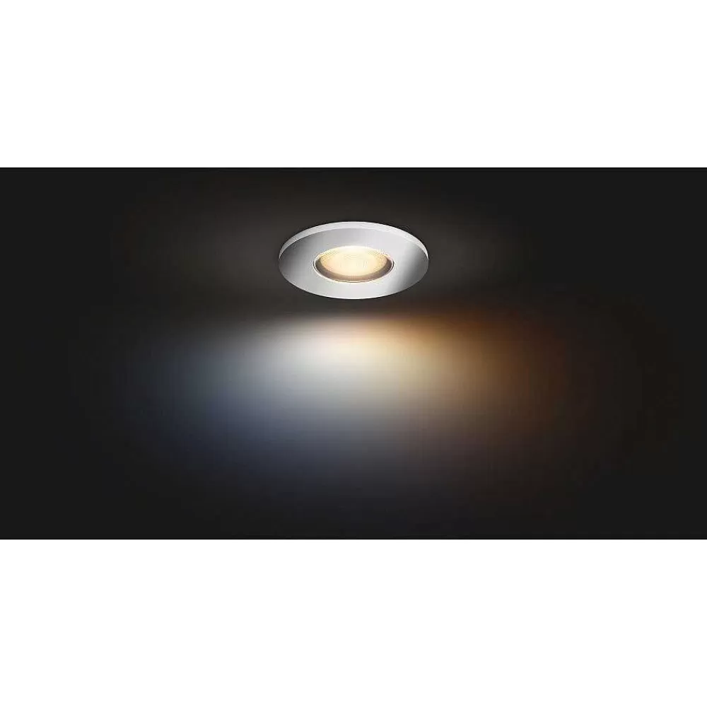 Luminaires Philips Spot Encastrable Philips Hue Adore Led Aluminium, 1 Lumiere, Telecommandes