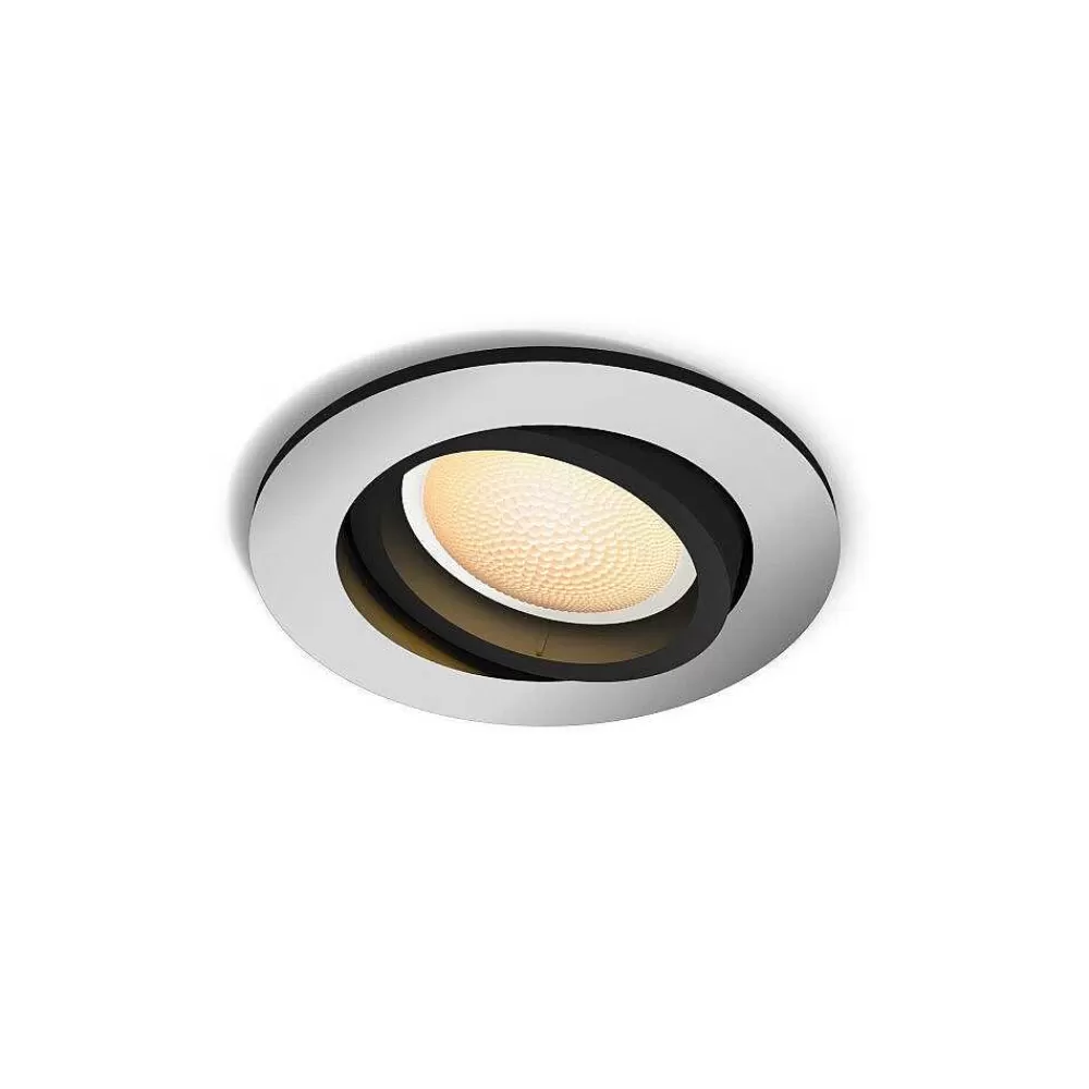 Luminaires Philips Spot Encastrable Philips Hue Milliskin Led Aluminium, 1 Lumiere