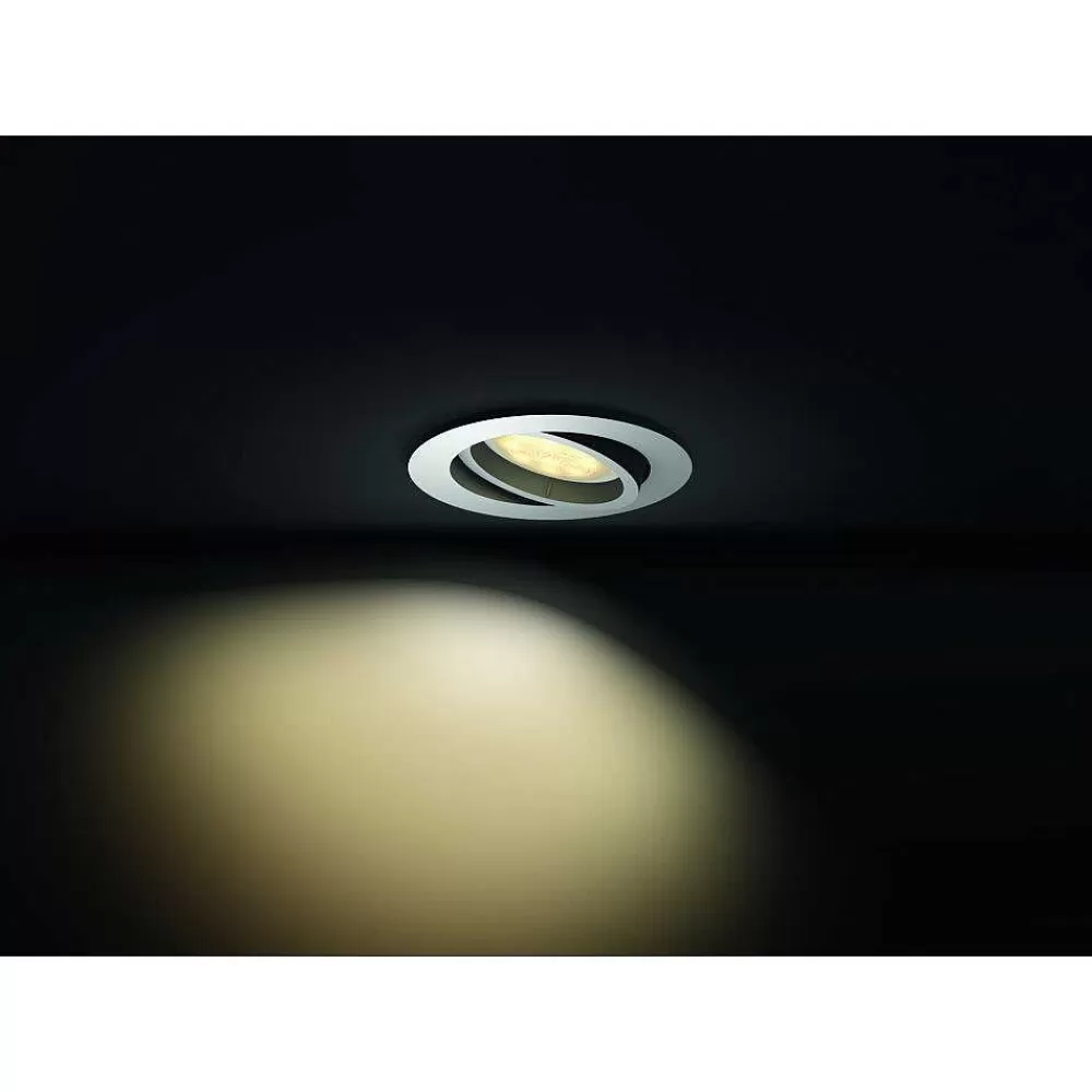 Luminaires Philips Spot Encastrable Philips Hue White Ambiance Milliskin Led Blanc, 1 Lumiere