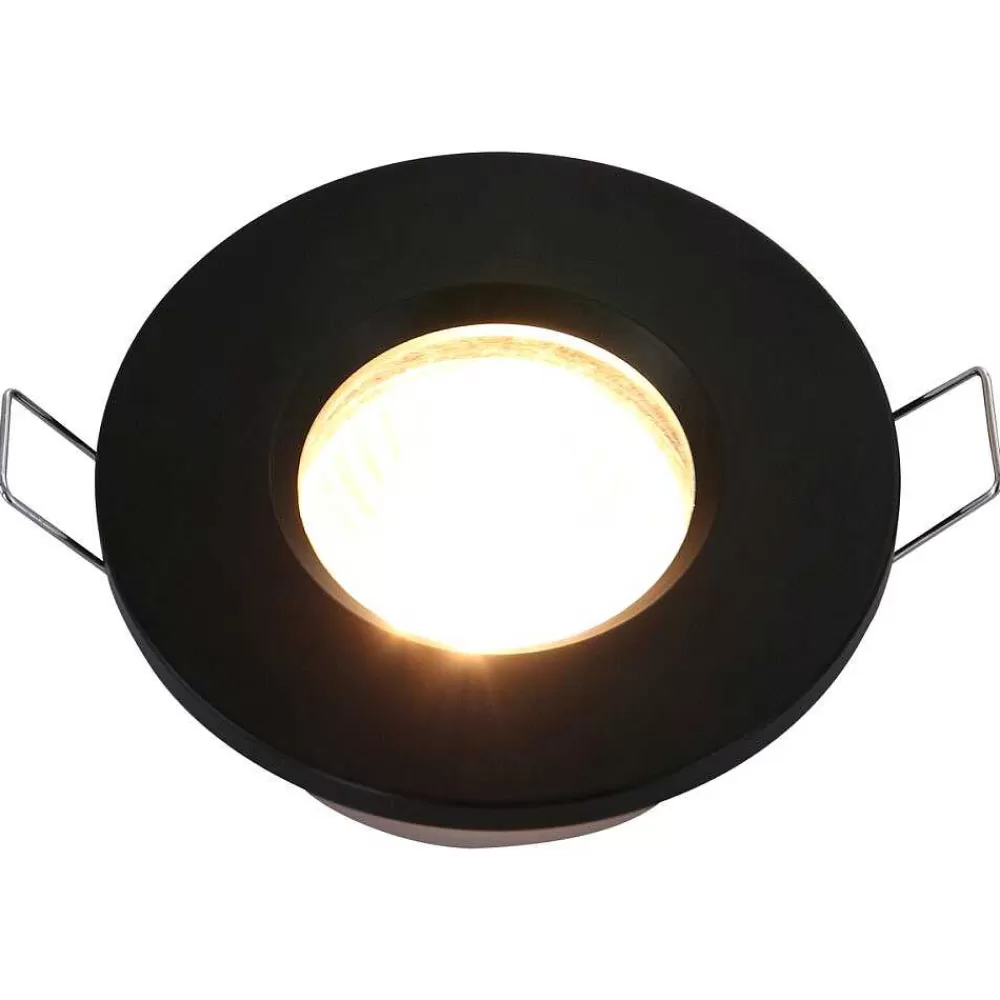 Luminaires Steinhauer Spot Encastrable Steinhauer Pelite Noir, 1 Lumiere